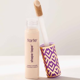 تصویر کانسیلر تارت فول کاور shape tape - ‏27H (Light-Medium-Honey) Tarte shape tape™ full-coverage concealer