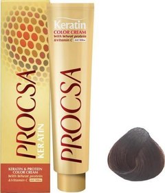 تصویر دودی پروکسا 4/1 رنگ مو پروکسا دودی 4/1