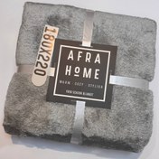 تصویر پتو دو نفره ضد حساسیت افرا هوم سایز 220x180 - طوسی روشن 