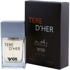 تصویر ادکلن ادوپرفیوم مردانه وکس vox مدل تق هرمز ( Hermes Terre d'Hermes ) 35 میل 