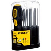 تصویر ست ۸ تایی پیچ گوشتی مگنتی استنلی 