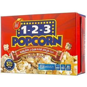 تصویر ذرت کره اي 300 گرمي ماکروويوي 1 2 3 