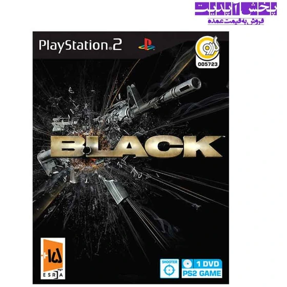 خرید و قیمت بازی BLACK پلی استیشن 2 نشر گردو ا BLACK GAME (PS2) | ترب