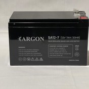 تصویر 12 ولت 7 آمپر آرگون سوکتی / فیشی 12v 7ah argon