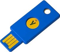 تصویر کلید امنیتی Yubico NFC - کلید امنیتی USB و NFC با احراز هویت دو مرحله‌ای، متناسب با پورت‌های USB-A است و با دستگاه‌های موبایل پشتیبانی‌شده NFC کار می‌کند - گواهی FIDO U2F و FIDO2 - بیش از یک رمز عبور - ارسال 20 روز کاری ا Yubico Security Key NFC - Two Factor Authentication USB and NFC Security Key, Fits USB-A Ports and Works with Supported NFC Mobile Devices – FIDO U2F and FIDO2 Certified - More Than a Password Yubico Security Key NFC - Two Factor Authentication USB and NFC Security Key, Fits USB-A Ports and Works with Supported NFC Mobile Devices – FIDO U2F and FIDO2 Certified - More Than a Password