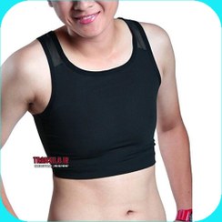 تصویر بیندر آلمانی نیم تنه چسب دار - سفید / XS 