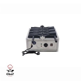 تصویر وافل ساز ماهی دهنه باز آبا 