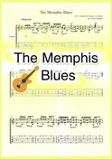 تصویر نت گیتار The Memphis Blues همراه با تبلچر و اجرای نت 