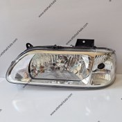 تصویر چراغ جلو چپ پراید 131 بدون موتور و لامپ - مدرن Headlight Front Pride131