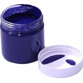 تصویر رنگ سرمه ایی اکرلیک نیمی 