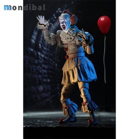 تصویر اکشن فیگور نکا پنی وایز فیلم IT 2017 pennywise IT 2017 neca Action figure