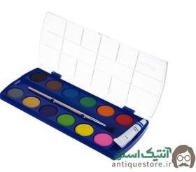 تصویر آبرنگ 12 رنگ پلیکان 