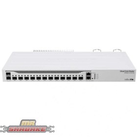 تصویر روتر شبکه میکروتیک مدل CCR2004-1G-12S+2XS CCR2004-1G-12S+2XS Management Gigabit Ethernet Router