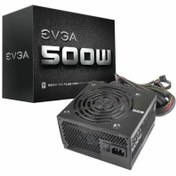 تصویر پاور 500 وات ای وی جی ای 500 W1 EVGA 500W1 Power Supply