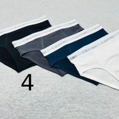 تصویر شورت مردانه اسلیپ کلوین کلاین کبریتی کش پهن (12 عددی) 