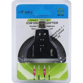 تصویر کارت صدا رویال مدل RS-702 