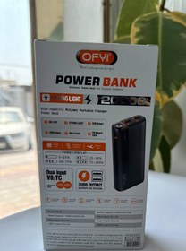 تصویر پاوربانک 20000 میلی آمپر ofyi مدل pb02 ofyi pb02 20000mah Power Bank