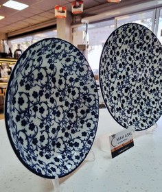 تصویر بشقاب خورشت خوری گل آبی ریز Danny Home 