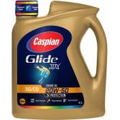 تصویر روغن موتور خودرو کاسپین مدل SL 20W-50 حجم ۴ لیتر 