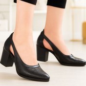 تصویر کفش طبی زنانه پاشنه ۵ سانت ،کفش طبی زنانه اداری کد 885K 