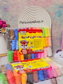 تصویر خمیر کلی 24 و 36 رنگ 