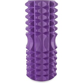 تصویر فوم رولر آجدار گلدن استار طول 33 سانتی متر مدل Golden Star Foam Rollers|بنفش 