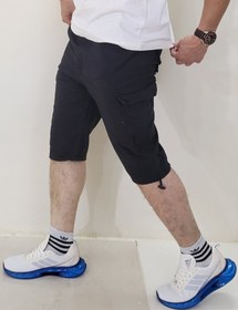 تصویر شلوارک کتان 