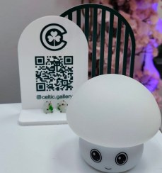 تصویر چراغ خواب سیلیکونی قارچ 