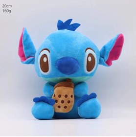تصویر عروسک کلیددار پریمیوم لیلو و استیچ برند generic Stitch Plush Toy - Premium Lilo u0026 Stitch Keychain Doll