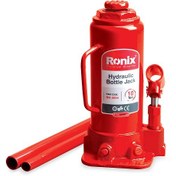 تصویر جک روغنی 10 تن Ronix مدل RH-4904 10 ton Ronix oil jack model RH-4904