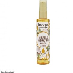 تصویر روغن آبرسان مو اینکتو | INECTO مدل MIRACLE HYDRATION حاوی روغن نارگیل حجم 100 میل 