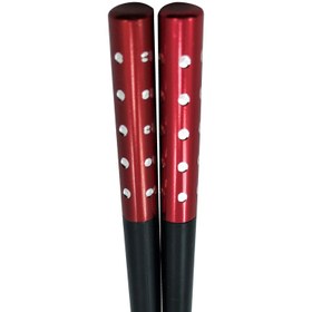 تصویر چوب غذاخوری مدل چاپستیک طرح برلیان - نقره ای 