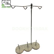 تصویر آنتن سه نخ چدنی 