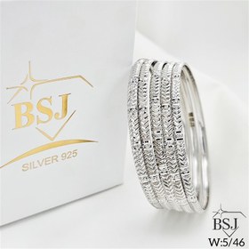 تصویر النگو نقره زنانه اسما BSJ-A581 