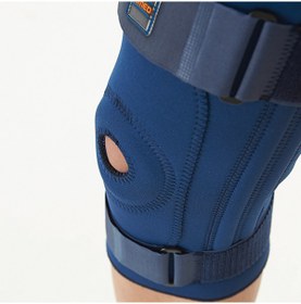 تصویر زانوبند کشکک باز فنر دار دکتر مد کد K008 Dr.Med Knee Sleeve With Side Springs Code K008