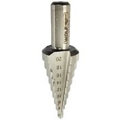 تصویر مته کاجی HSS-E سایز 20-4 میلیمتر برند ولف Wolf 4-20mm HSS-E step drill bit