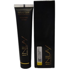 تصویر کرم پودر مات فاقد چربی حجم 40 میل اینلی 