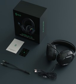 تصویر هدست مخصوص بازی ریزر بلاک شارک مدل Goblin x1 Black Shark Gaming Headset model goblin x1