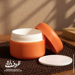 تصویر قوطی کرم مات ( 50 گرمی ) - نارنجی / تک فروشی 
