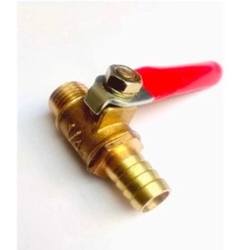 تصویر شیرگازی برنجی تک ضرب ۱/۴ 