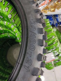 تصویر لاستیک کراسی جلو سایز90/100/21 Front cross tire size 90/100/21