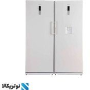 تصویر یخچال فریزر دوقلو امرسان 20 فوت کندانسور مخفی مدل R20A1-F20A1-KW01 سفید 