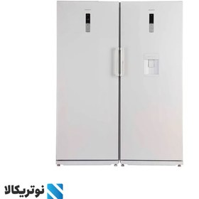 تصویر یخچال فریزر دوقلو امرسان 20 فوت کندانسور مخفی مدل R20A1-F20A1-KW01 سفید 