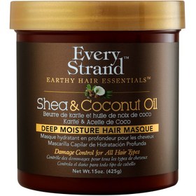 تصویر ماسک مو عمیق داخل حمام شی باتر و نارگیل اوری استرند اورجینال امریکا Every Strand Shea & Coconut Oil Deep Moisture Hair Masque