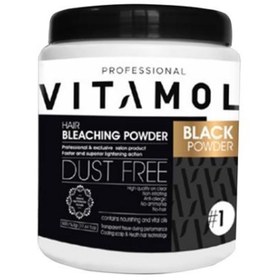 تصویر پودر دکلره بلک ویتامول Vitamol Black Dechlorination Powder