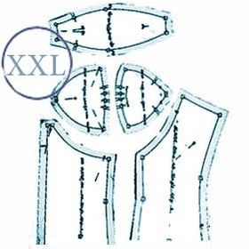 تصویر الگوی دکلته سوتینی 44 