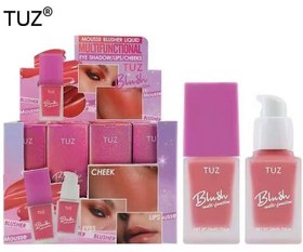 تصویر رژگونه مایع پمپی توزTUZ - 03 TUZ pumpy liquid blush