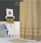 تصویر پرده حمام مدل Ev-5030 v3 کرم دلفین 