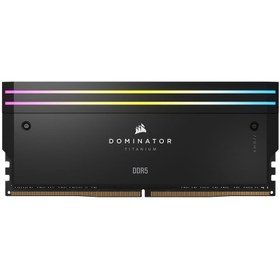 تصویر رم دسکتاپ کورسیر مدل DOMINATOR TITANIUM 96GB(48GBx2) 6600 RGB BLACK CL32 ا VENGEANCE LPX 32GB (2x16GB) DDR5 4800MHz C40 Desktop RAM VENGEANCE LPX 32GB (2x16GB) DDR5 4800MHz C40 Desktop RAM