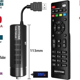 تصویر گیرنده تلویزیون DVB-T2 